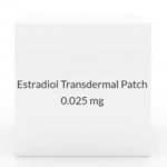 Estradiol Transdermal Patch 0.025mg/Day (Pack of 4) - Once Weekly - 1 Pack - 1 Pack