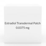 Estradiol Transdermal Patch 0.0375mg/Day (Pack of 4) Once Weekly - 1 Pack - 1 Pack