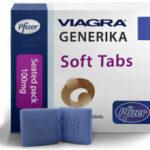 Viagra Soft (Sildenafil) 100 mg - 30-tablets