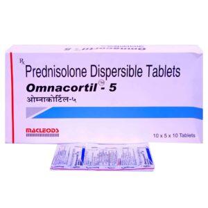 Omnacortil (Prednisone) 5 mg